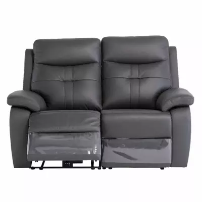Verona Electric 2 Seater Sofa - Charcoal